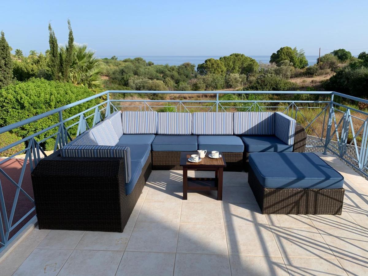 Beach Villa Gladiolus Neo Chorio Bagian luar foto